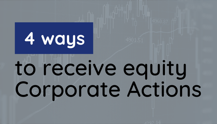 Ways to Receive EDI's Worldwide Equity Corporate Actions