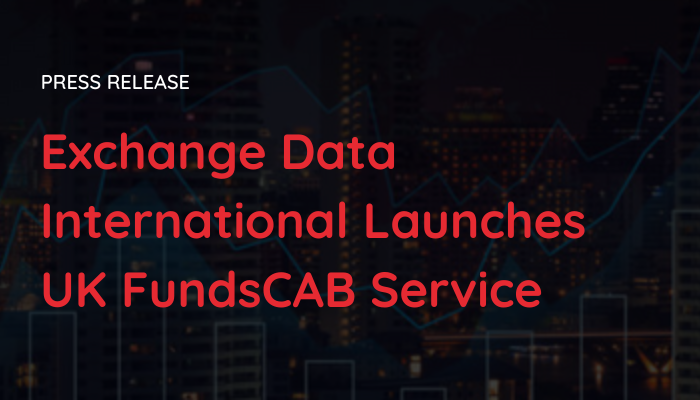 Press release image for EDI's UK FundsCAB service