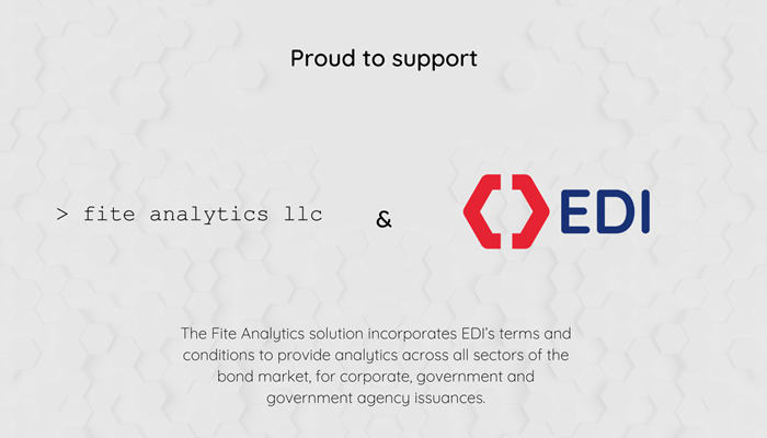 Banner showing EDI and Fite Analtics LLC partnership