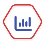 reference data icon blue and red