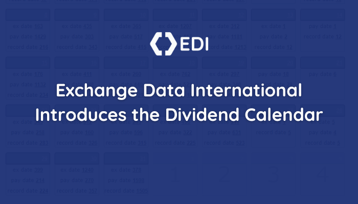 Featured Image - Dividend Calendar PR