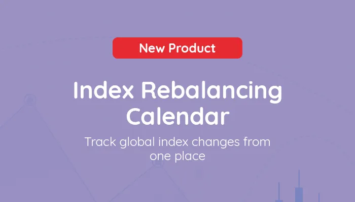 Index Rebalancing Calendar - Featured Image PR